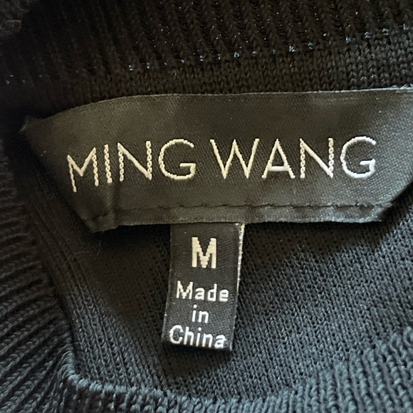 Ming Wang Women’s Sleeveless Black Top Size Medium - Picture 5 of 12